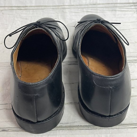 Allen Edmonds Park Avenue 5615 Cap Toe Oxfords Black Dress Shoes Sz 14 2A - EUC main image 6